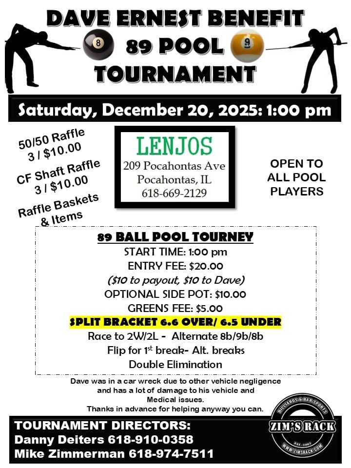 Tournament flyer / rules image